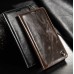 Samsung Galaxy A7 - Caseme Vintage Luxury Slim Flip PU Leather Stand Protective Phone Cover Case - Brown